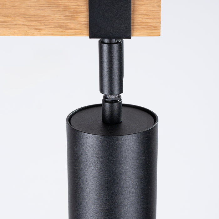 SOLLUX SL.1346 FAGER Lámpara de Techo 4L Negro