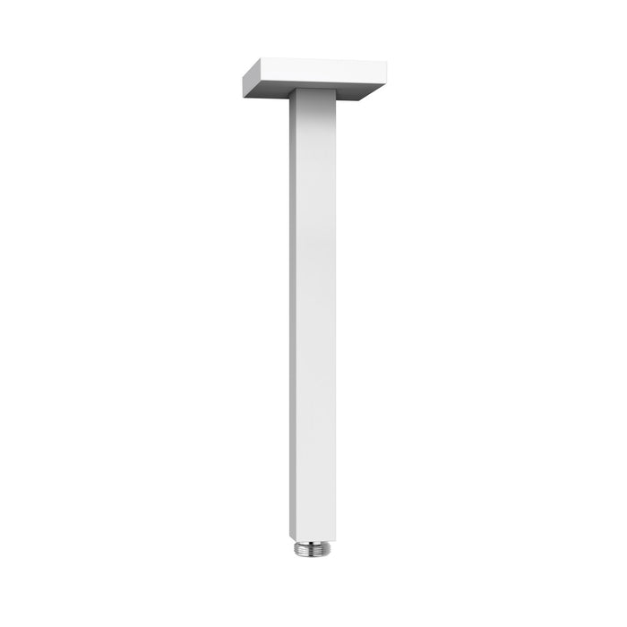 TRES 13462202BM SHOWER ACCESSORIES Ceiling Arm Matte White Color