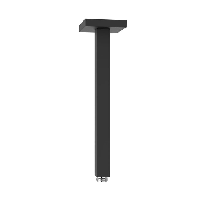 TRES 13462202NM SHOWER ACCESSORIES Ceiling Arm Matte Black Color