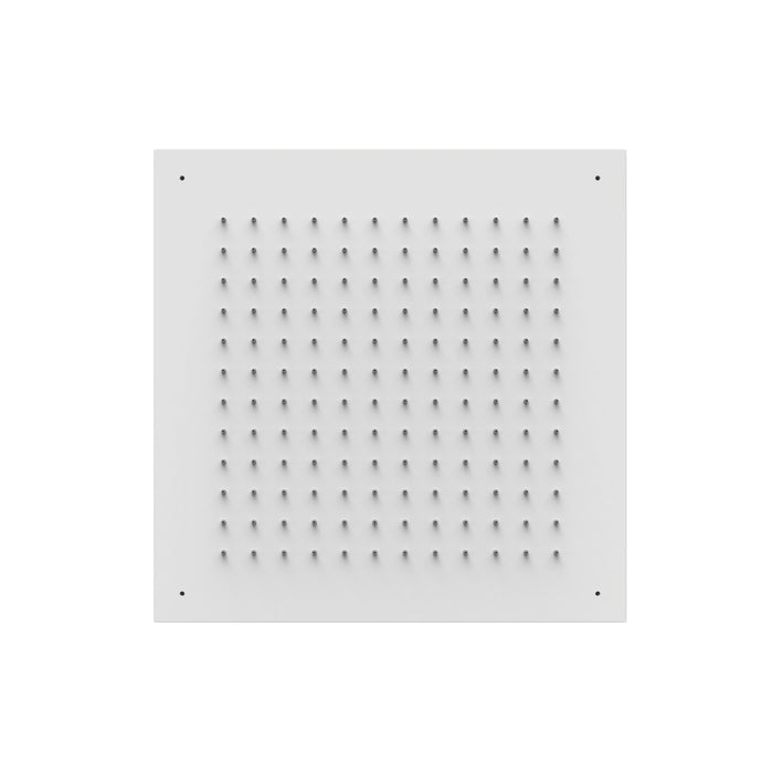 TRES 134951BM COMPLEMENTOS DE DUCHA Rociador De Ducha Empotrado A Techo Color Blanco Mate