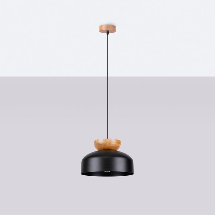 SOLLUX SL.1351 MARION Lámpara Colgante Negro