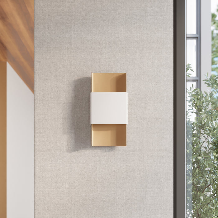 SOLLUX SL.1353 DURLIN Aplique Oro/Blanco