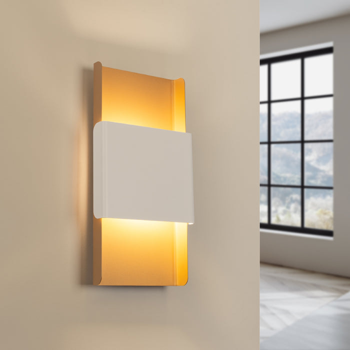 SOLLUX SL.1353 DURLIN Aplique Oro/Blanco