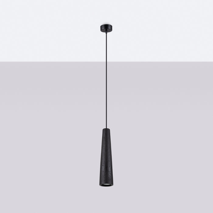 SOLLUX SL.1355 ELECTRA Lámpara Colgante Hormigón Negro