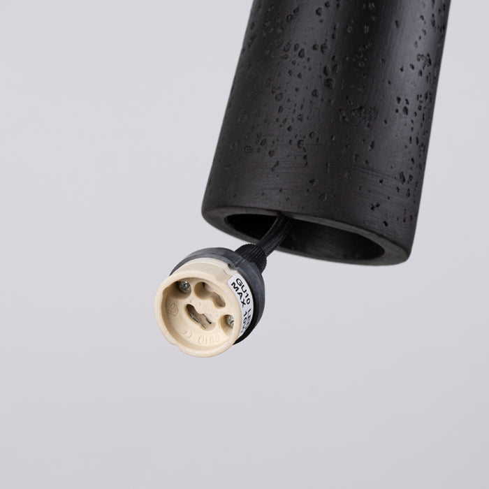 SOLLUX SL.1355 ELECTRA Lámpara Colgante Hormigón Negro