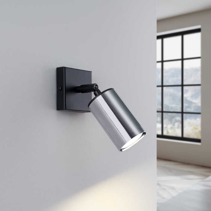 SOLLUX SL.1366 WINX Aplique Negro/Cromo