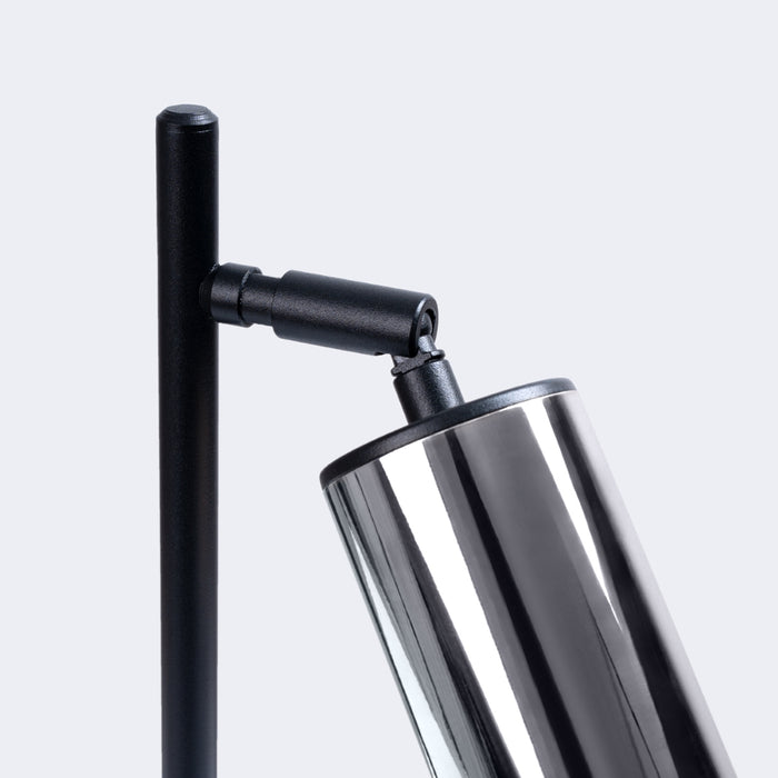 SOLLUX SL.1373 WINX Lámpara de Mesa Negro/Cromo