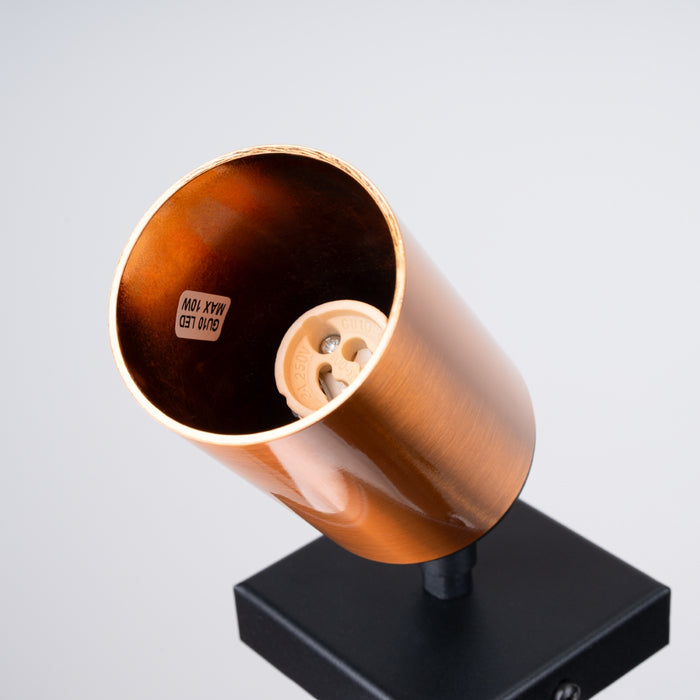 SOLLUX SL.1374 WINX Aplique Negro/Cobre