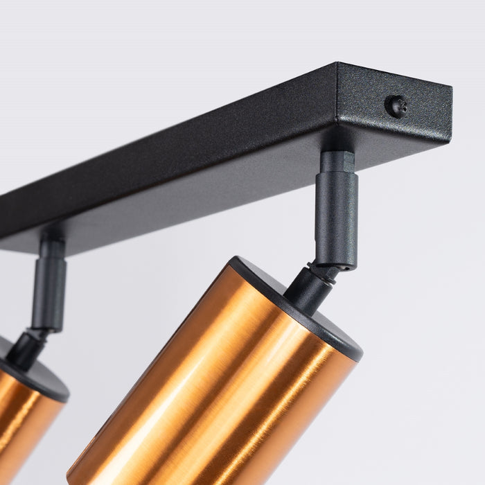 SOLLUX SL.1375 WINX Ceiling Lamp 2 Black/Copper