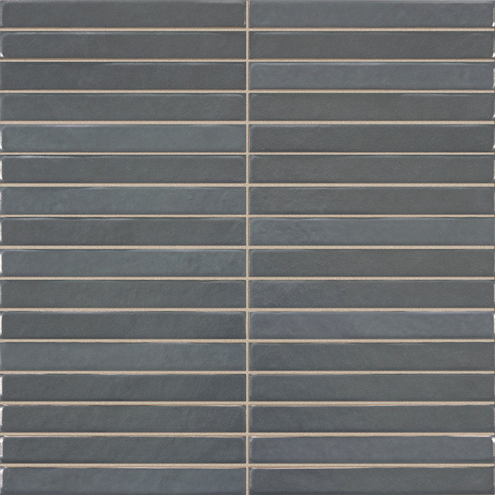 LA PLATERA PENCIL REEF GRAPHITE 35x35 Azulejo Pasta Blanca