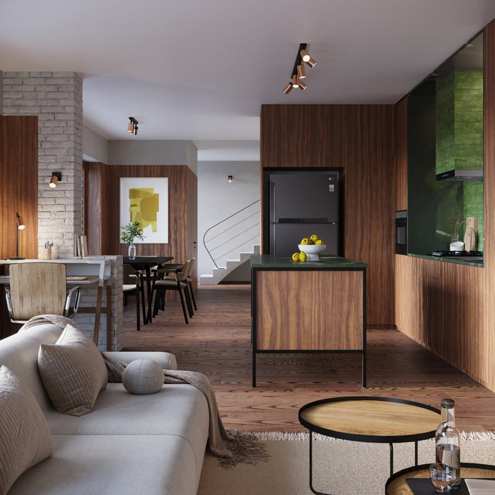 SOLLUX SL.1381 WINX Lámpara de Mesa Negro/Cobre