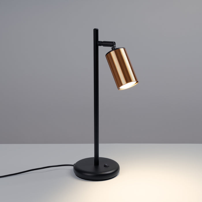 SOLLUX SL.1381 WINX Table Lamp Black/Copper