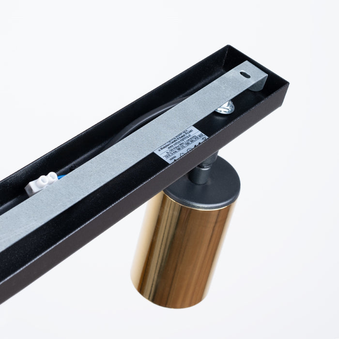 SOLLUX SL.1383 WINX Lámpara de Techo 2 Negro/Oro