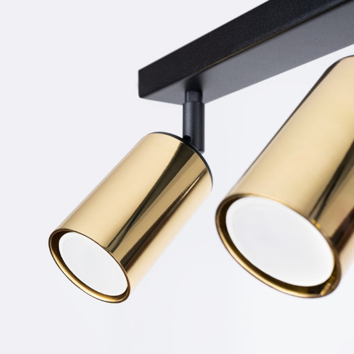 SOLLUX SL.1384 WINX Ceiling Lamp 3 Black/Copper