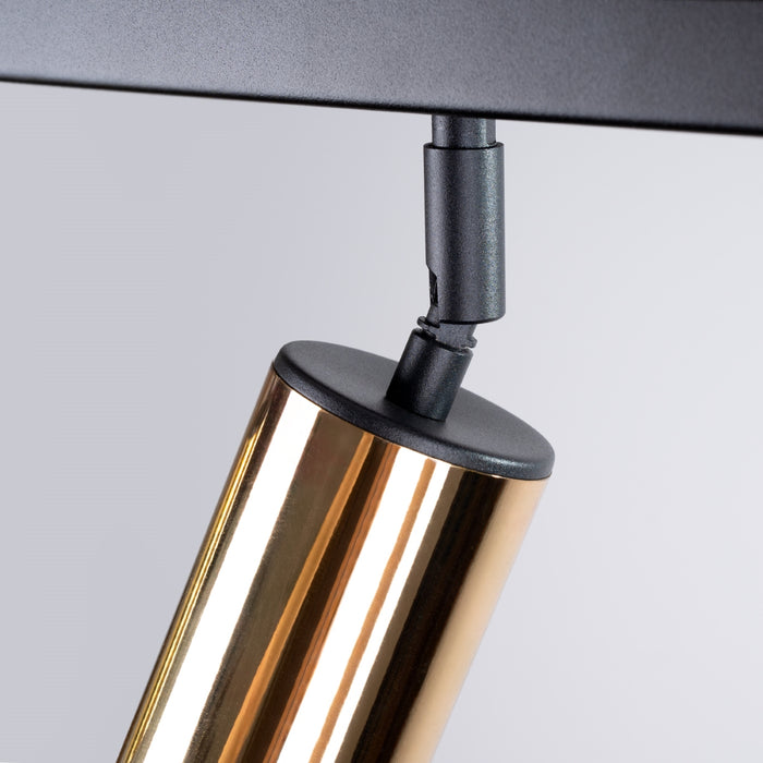 SOLLUX SL.1388 WINX 6L Ceiling Lamp Black/Gold