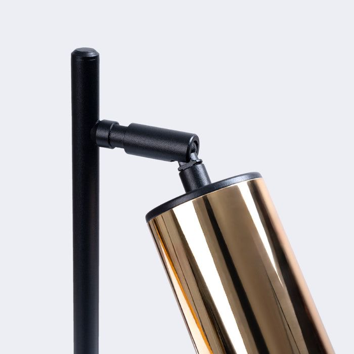 SOLLUX SL.1389 WINX Lámpara de Mesa Negro/Oro