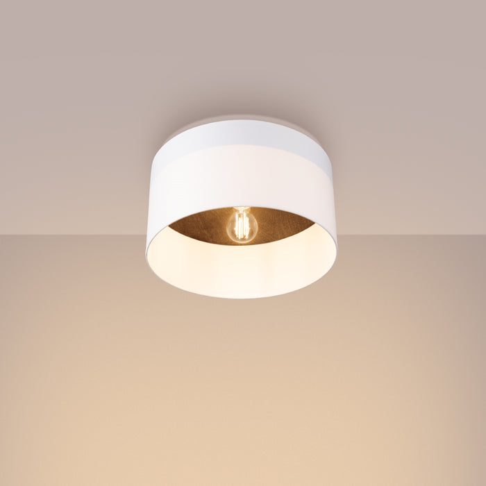 SOLLUX SL.1392 TELESTO Ceiling Lamp White/Dark Brown