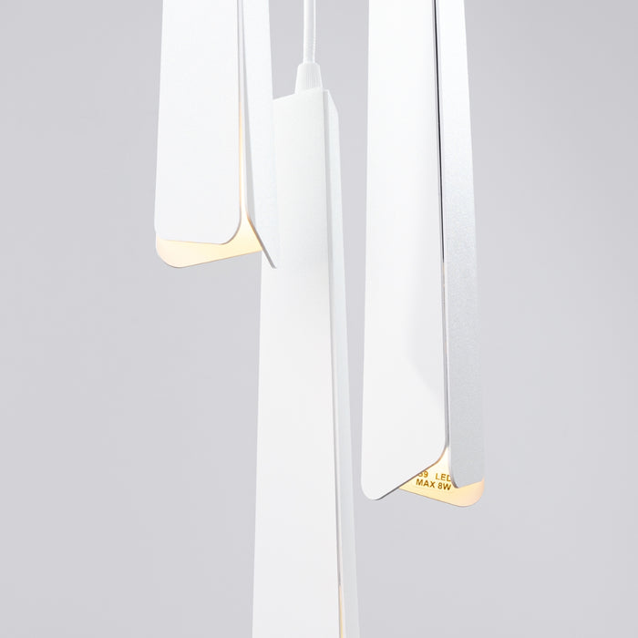 SOLLUX SL.1398 PRYSM Lámpara Colgante 3P Blanco