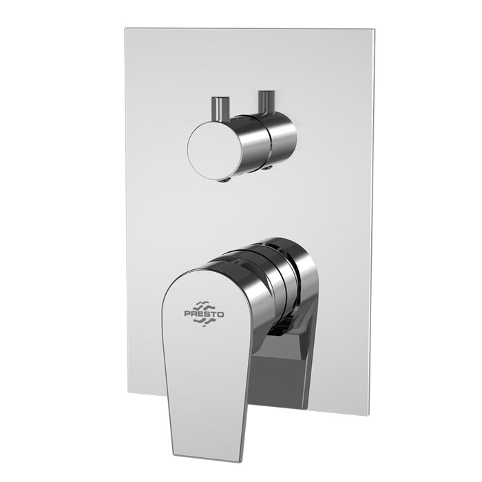 PRESTO 4607200 Aroha mecanismo ducha empotrable 3 vías Cromo