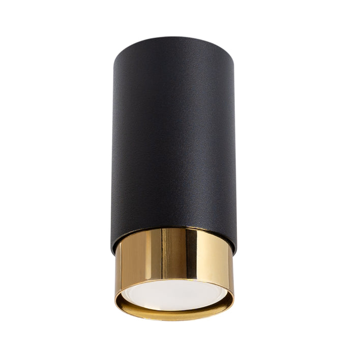 SOLLUX SL.1410 Lámpara de techo NERO 12,5 negro/oro negro/oro