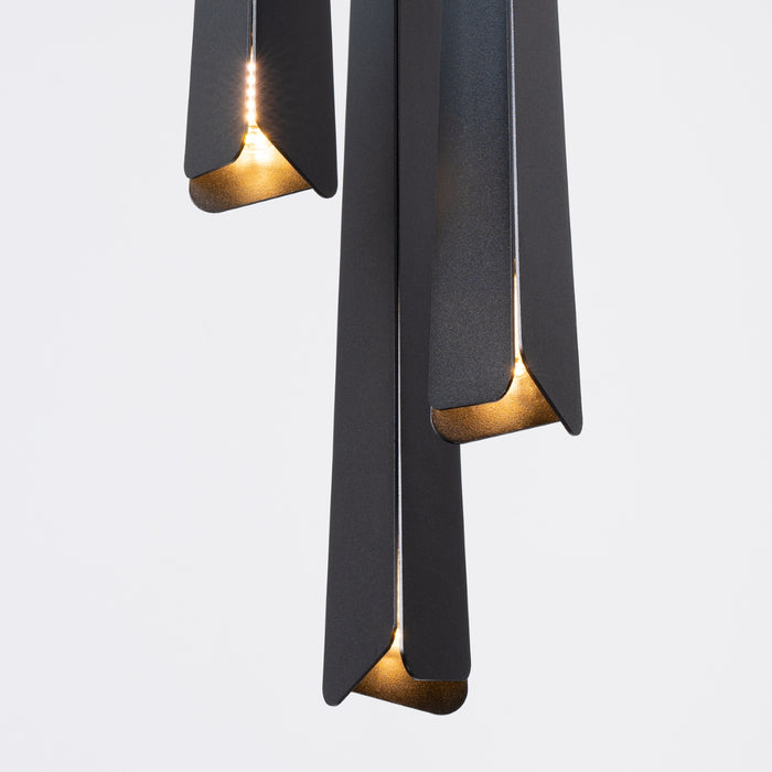 SOLLUX SL.1401 PRYSM Lámpara Colgante 3P Negro