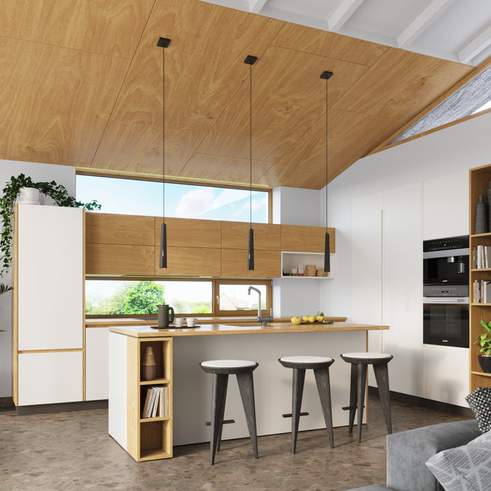 SOLLUX SL.1402 PRYSM Lámpara Colgante 3L Negro