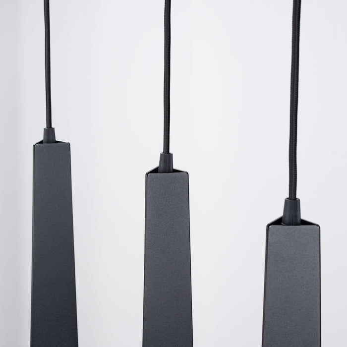 SOLLUX SL.1402 PRYSM Lámpara Colgante 3L Negro