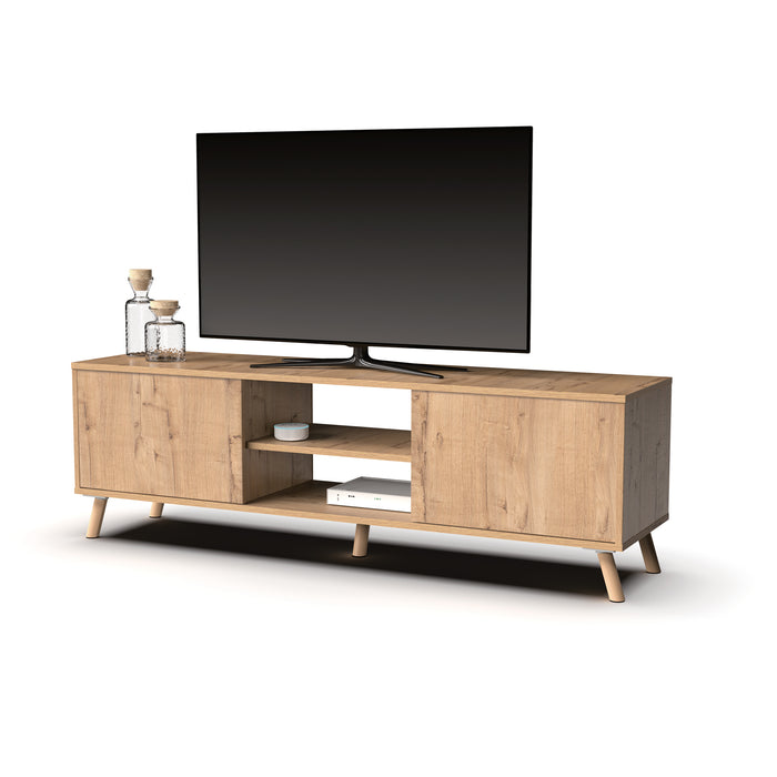 MUEBLES PITARCH Mueble TV Oslo Roble Gold