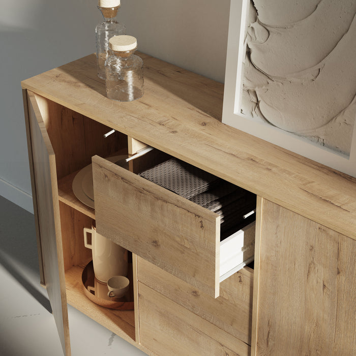 MUEBLES PITARCH Aparador Oslo Roble Gold