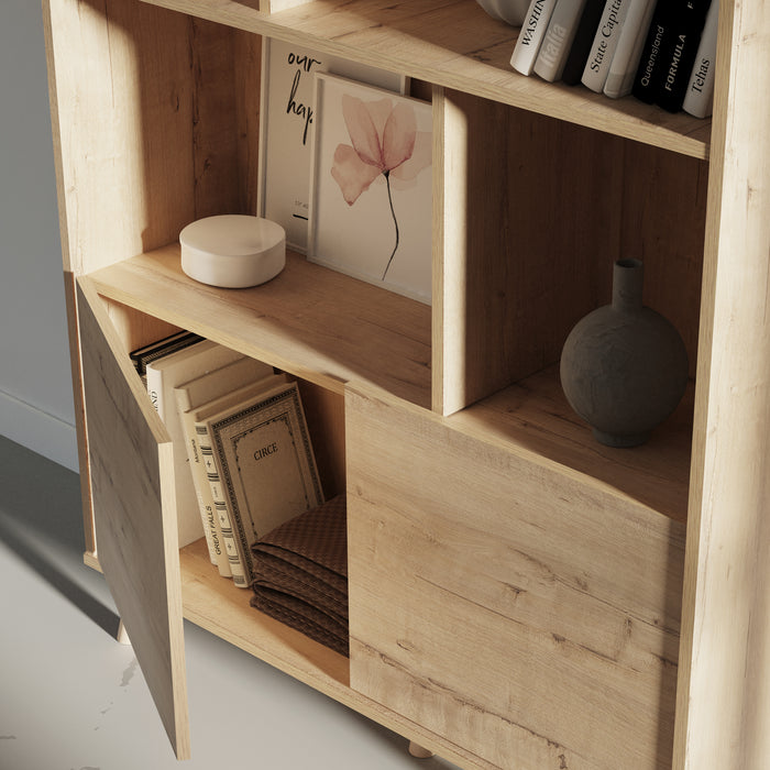 MUEBLES PITARCH Librería Oslo Roble Gold