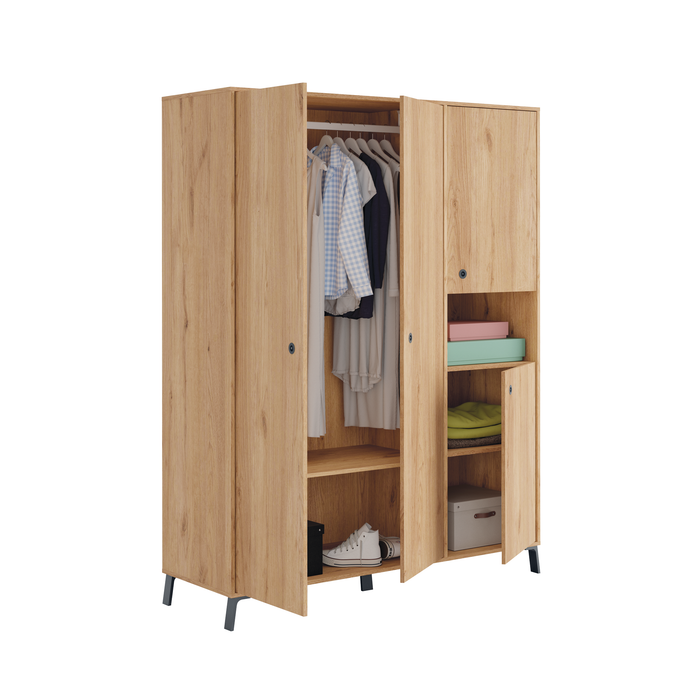 MUEBLES PITARCH Armario Camila Roble Gold