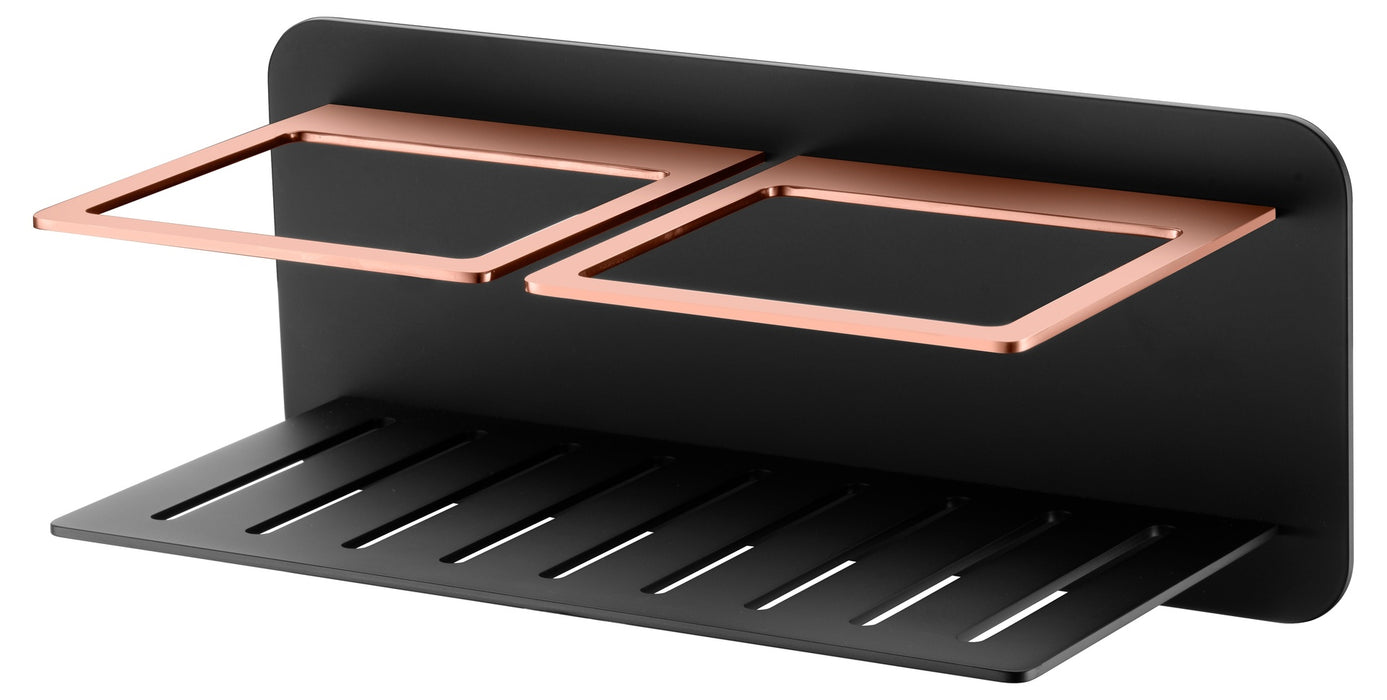 IMEX ADI011/NOR IMAN Jabonera Frontal Negro Oro Rosa