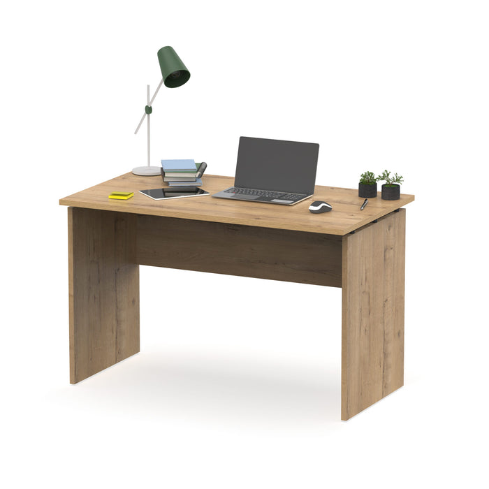 MUEBLES PITARCH Mesa Despacho Teide Roble Gold/pivote negro