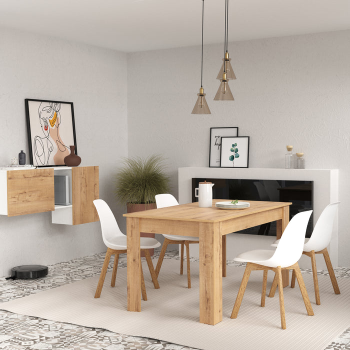 MUEBLES PITARCH Mesa Fija Roble Gold