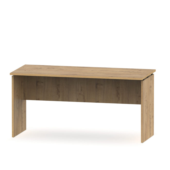 MUEBLES PITARCH Mesa Despacho Rivoli Roble Gold/pivote negro