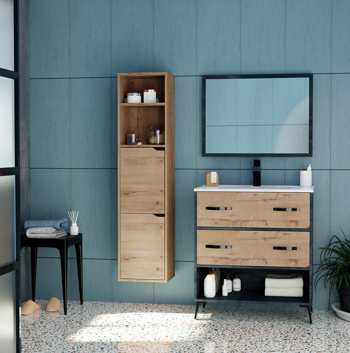 MUEBLES PITARCH Columna Nadia Roble Gold