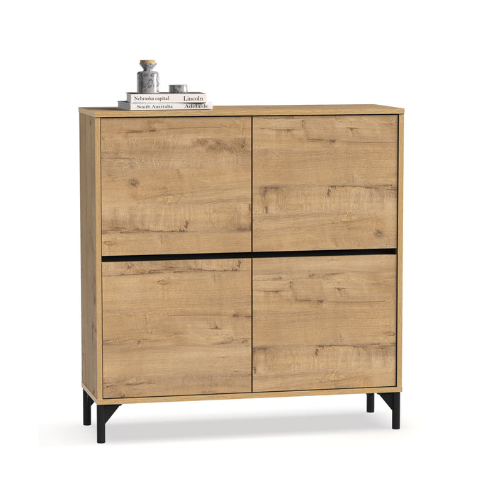 MUEBLES PITARCH Recibidor-zapatero Tokio Roble Gold