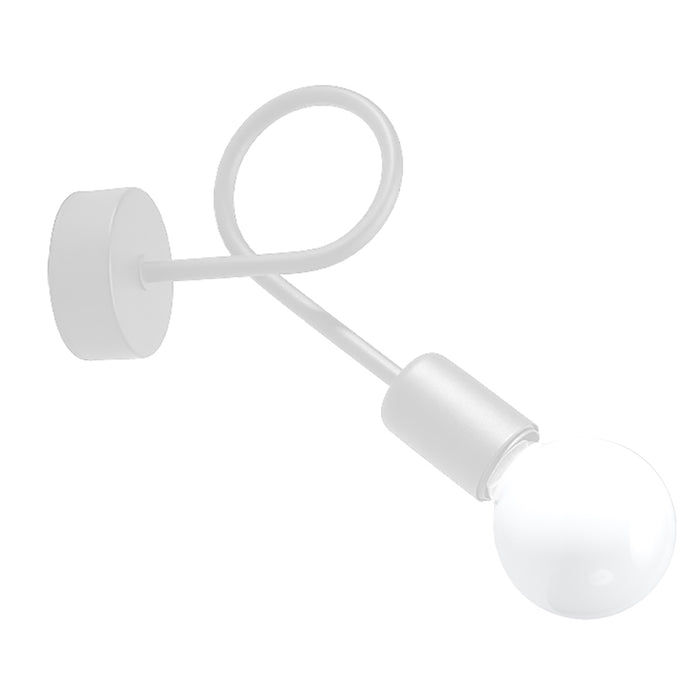 SOLLUX SL.1430 LOOP White Wall Lamp