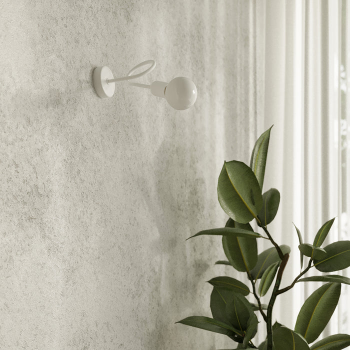 SOLLUX SL.1430 LOOP White Wall Lamp