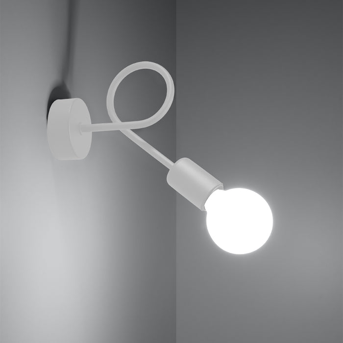 SOLLUX SL.1430 LOOP White Wall Lamp