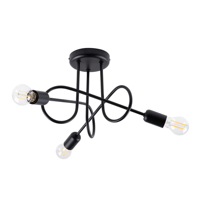 SOLLUX SL.1434 LOOP 3 Lamp Black