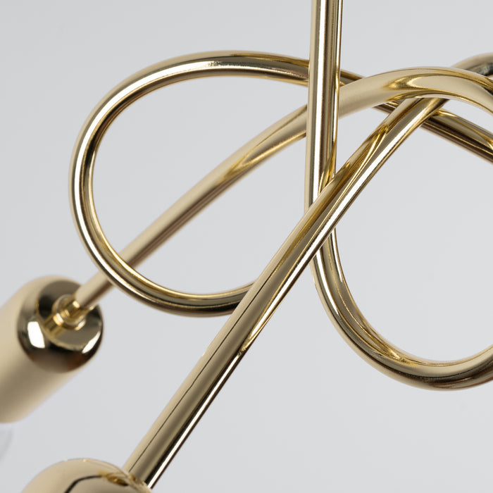 SOLLUX SL.1437 LOOP 3 Araña Oro Brillante