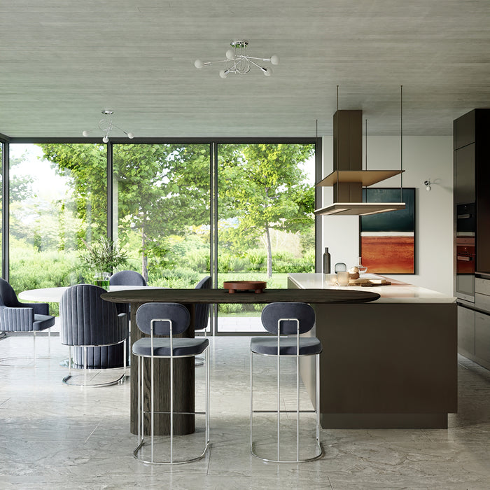 SOLLUX SL.1441 LOOP 5 Lámpara Cromada