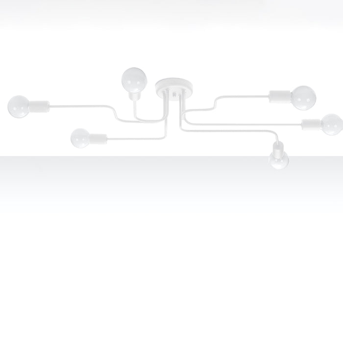 SOLLUX SL.1443 VECTOR 6 Lámpara Blanco