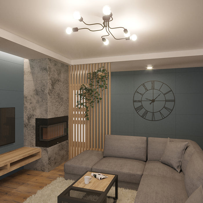 SOLLUX SL.1443 VECTOR 6 Lámpara Blanco