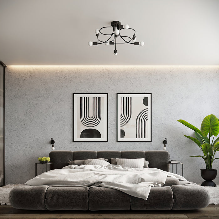 SOLLUX SL.1454 LEVAR Aplique Negro