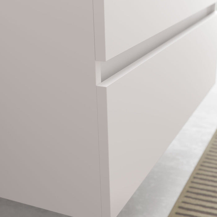 SALGAR 98200 BEQUIA Mueble de Baño con Lavabo 140 cm Blanco Mate