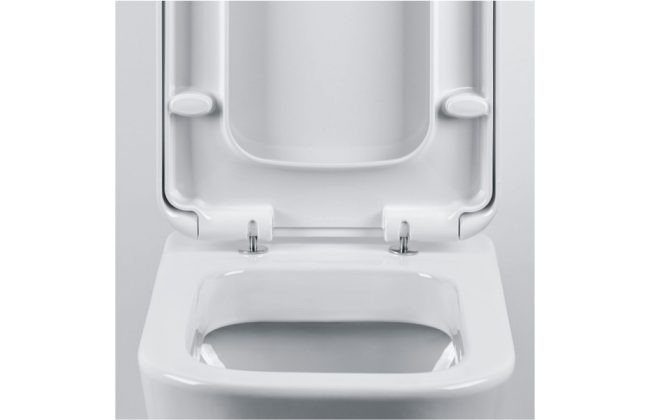 UNISAN 23411 LOOK Tapa Asiento Clip-off Blanco