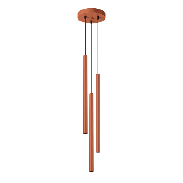 SOLLUX SL.1527 Lámpara colgante PASTELO 3P rojo ocre ocre rojo