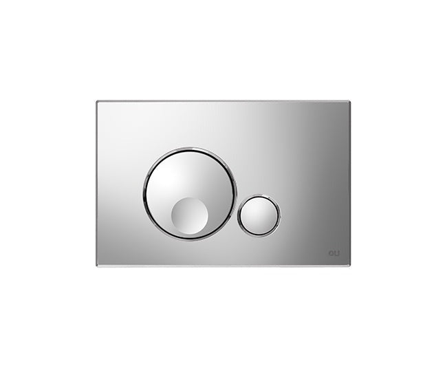 OLI 152950 GLOBE Chrome Glossy Push Button